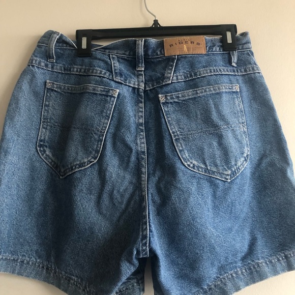 Rider denim vintage high waist shorts - Picture 2 of 3